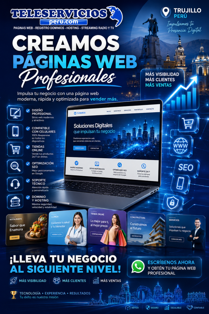 Creamos Páginas Web Profesionales para Impulsar tu Negocio