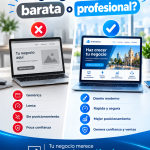 ¿Página web barata o profesional?