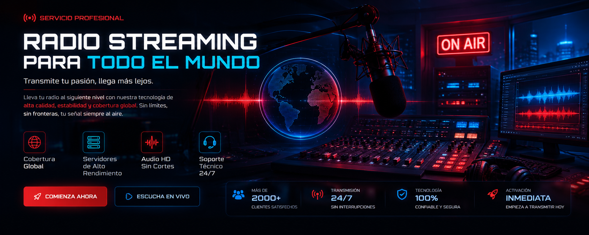 Streaming Radio Profesional